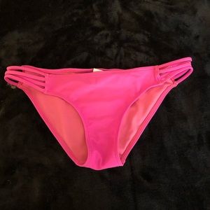 Hot pink bikini bottoms